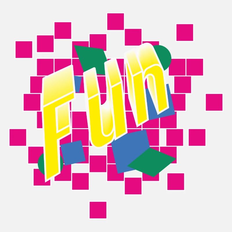 80s Fun Fun Disco dance Miami Retro Vintage