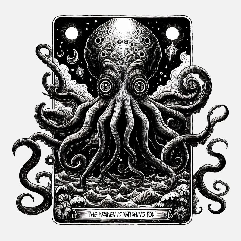 Kraken is watching you - Octopus