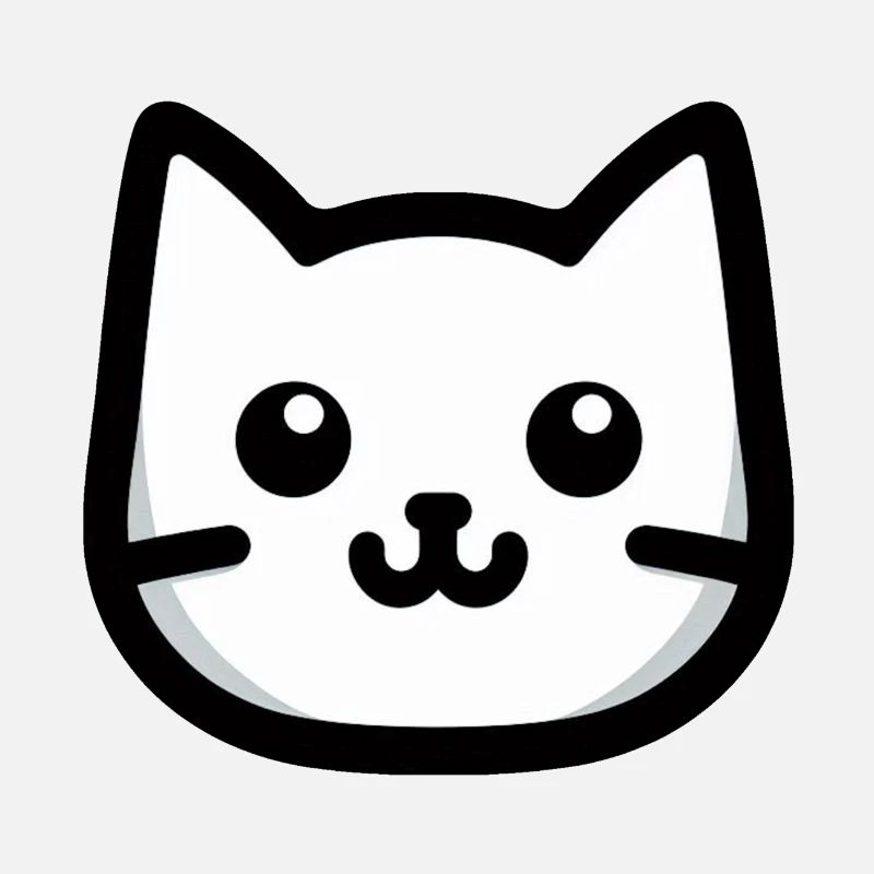 Conception simple pour chat