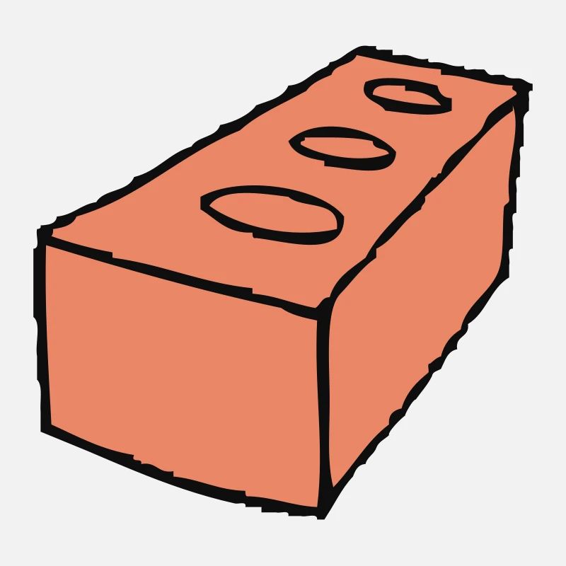 brick, construction, maison, paroi, des briques,