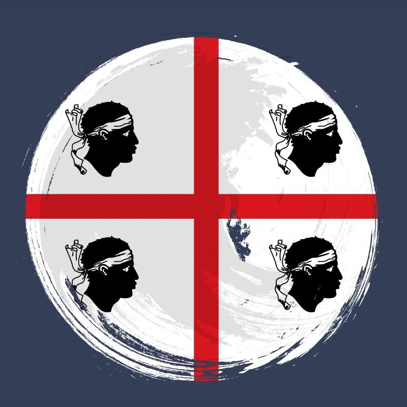 Drapeau de la Sardaigne Drapeau sarde Drapeau de la Sardaigne