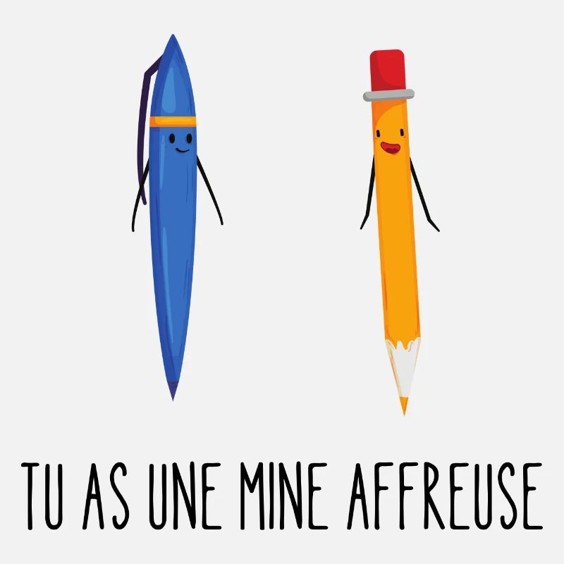 tu as une mine affreuse