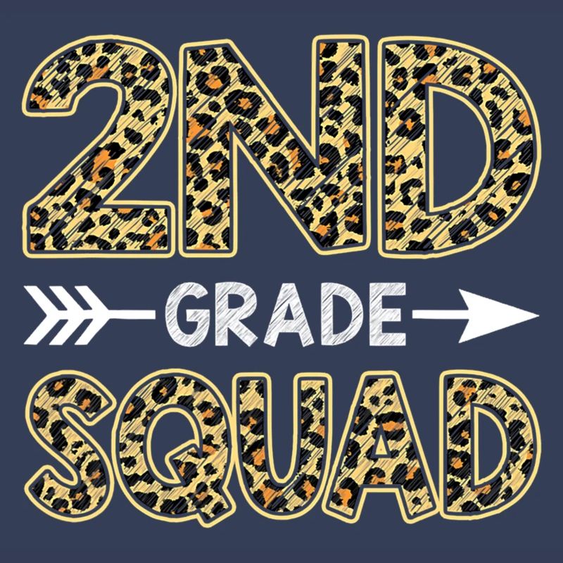 2Nd Grade Squad Leopard Second Grade Teacher Stud