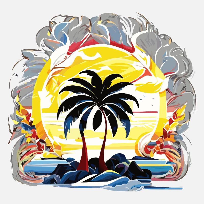 Palms in the Sun (Artwork Collection)