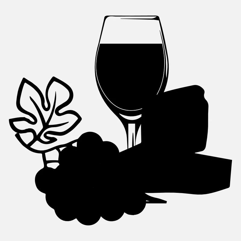 vin de raisins de fromage