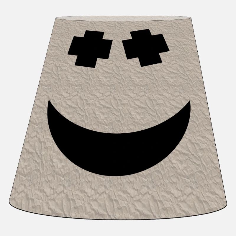 Eimer-Lächeln-Gesicht-Emoticon