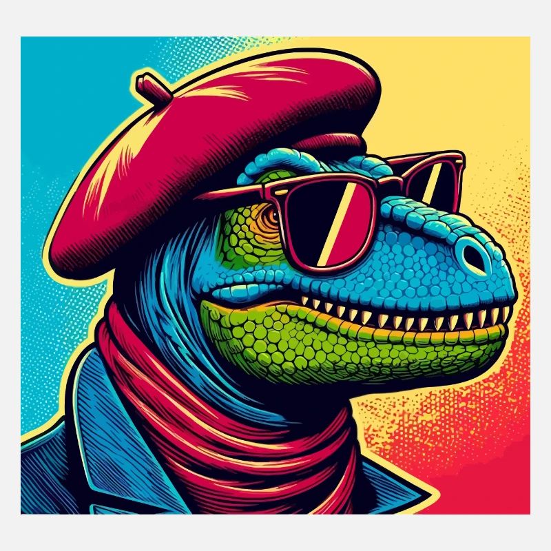 Dino PopArt Porträt