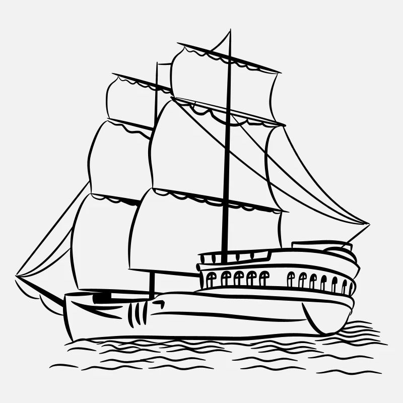sailing ship old ship