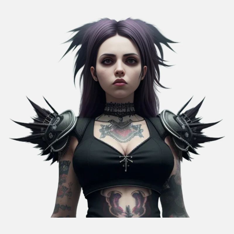 Gothic-Mädchen