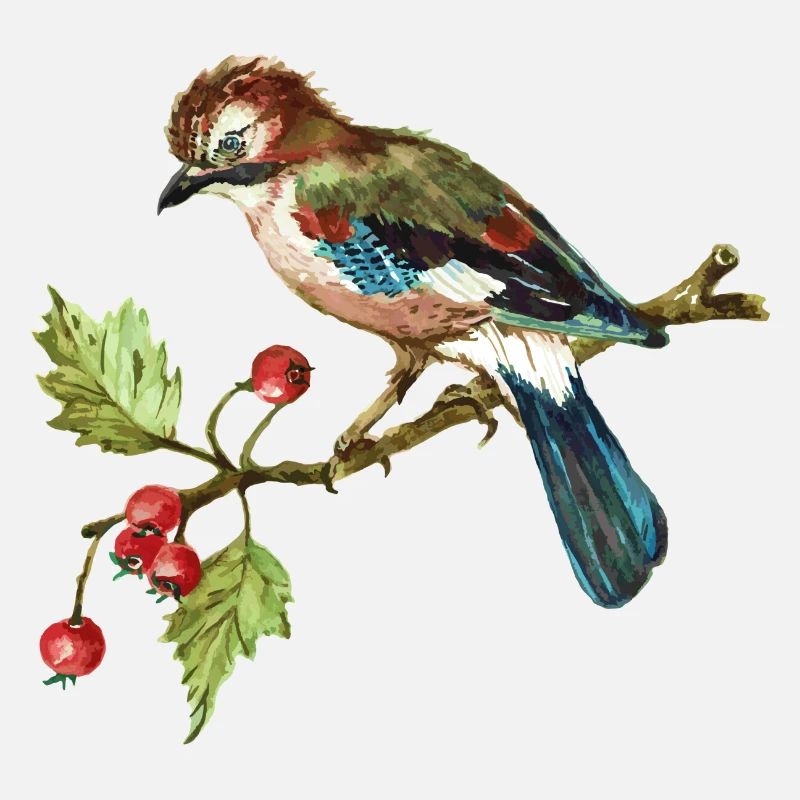 Colorful bird