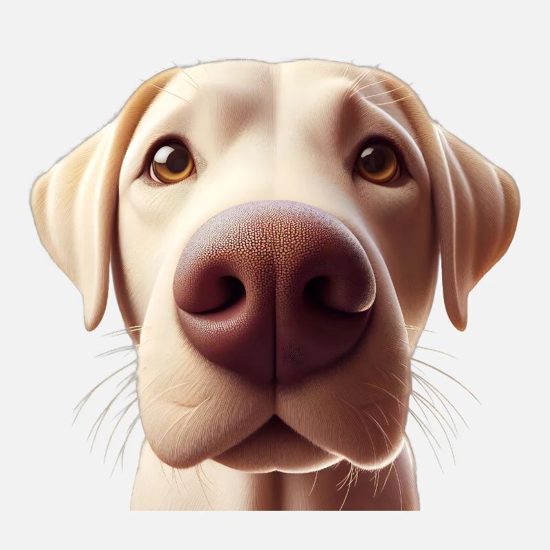 Dog Head 6 beige