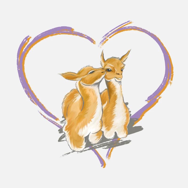 Amour de lamas