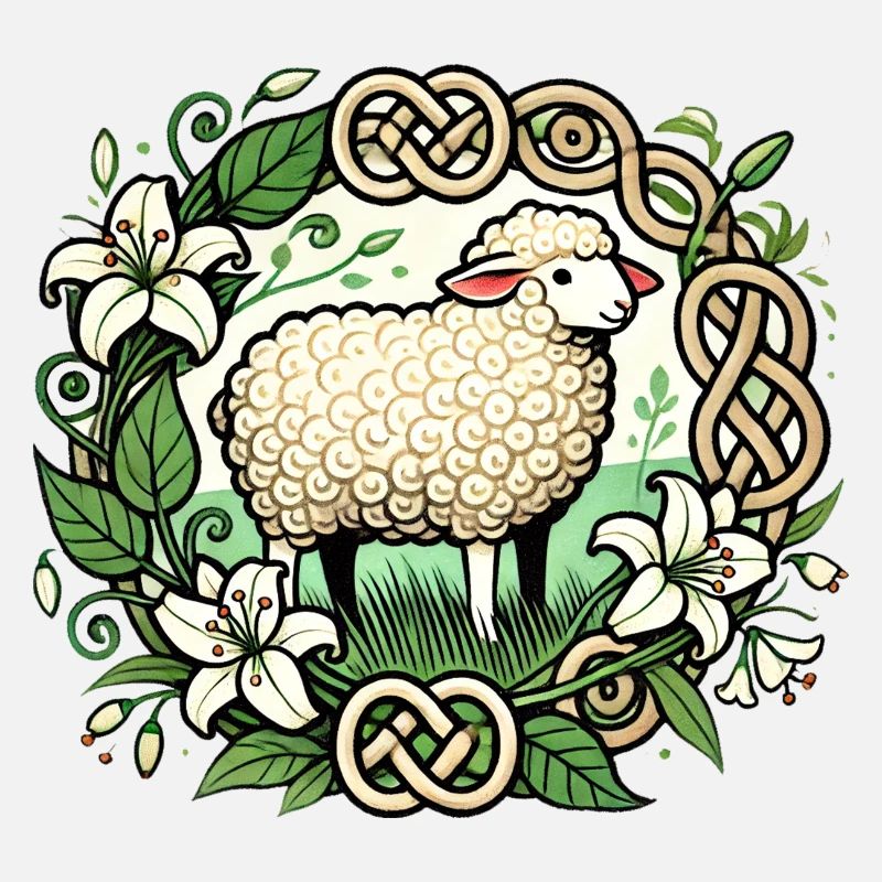 Moutons de printemps