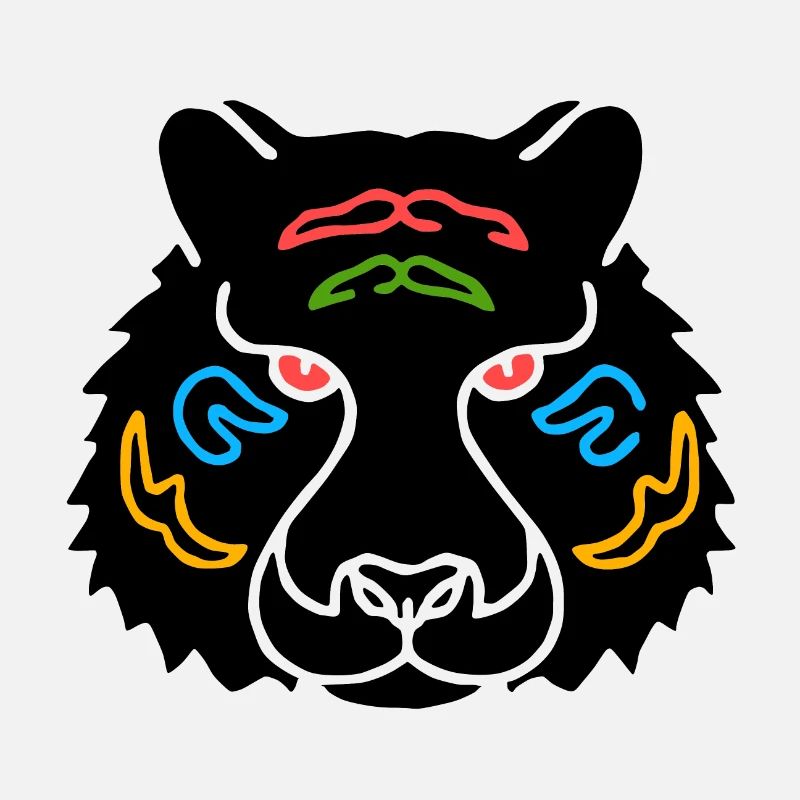 Symbol eines indischen Tigers, Kultur Indiens