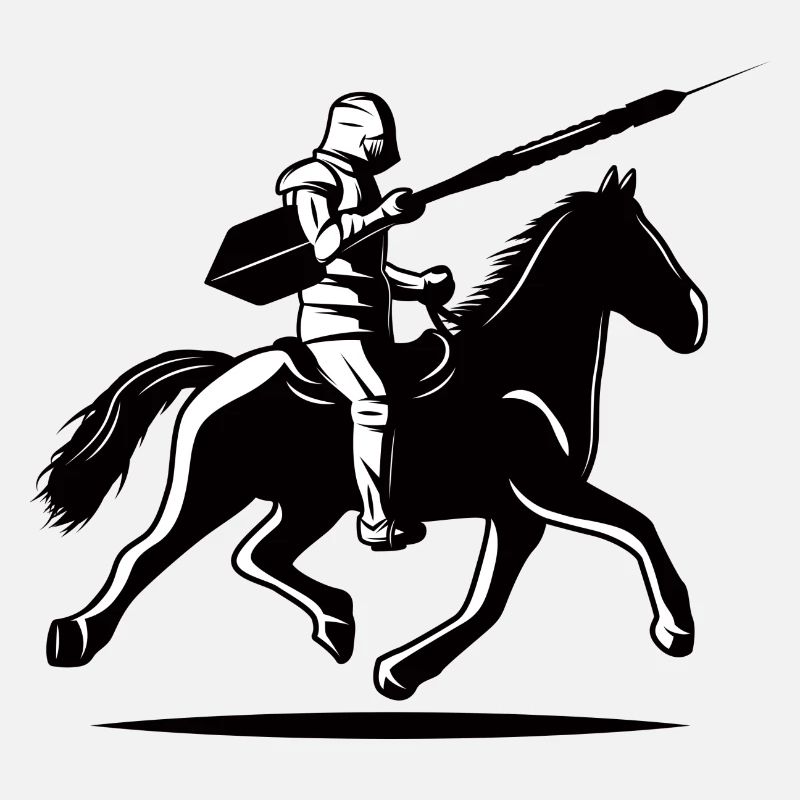 Cavalier de fléchettes