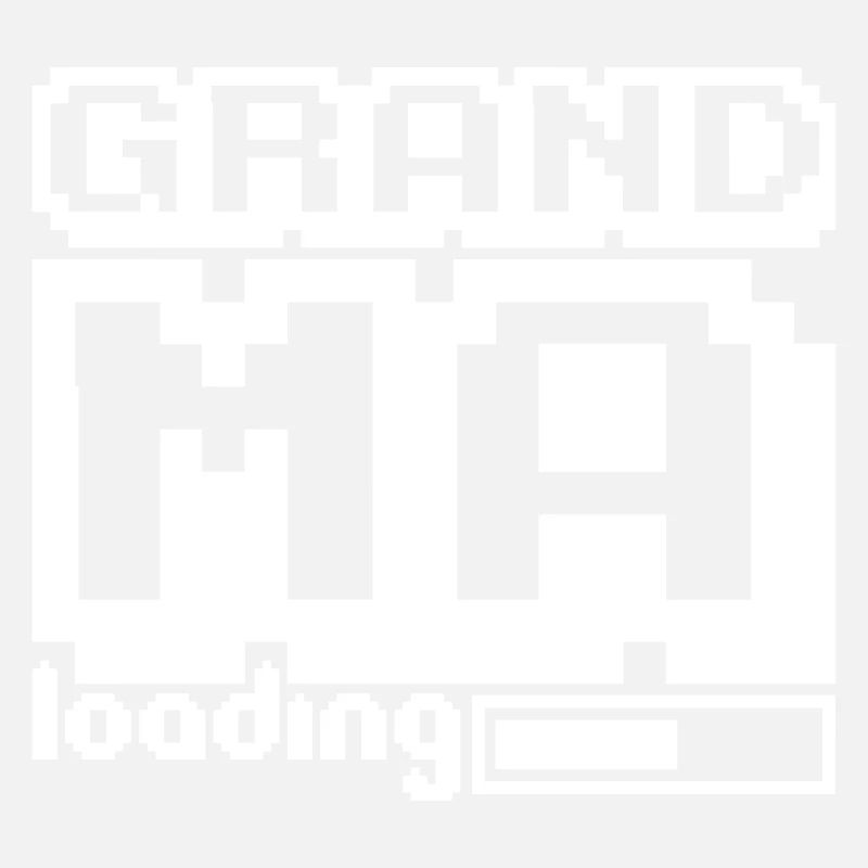 Pixel Grandma Loading Ladebalken Gamer Videogame
