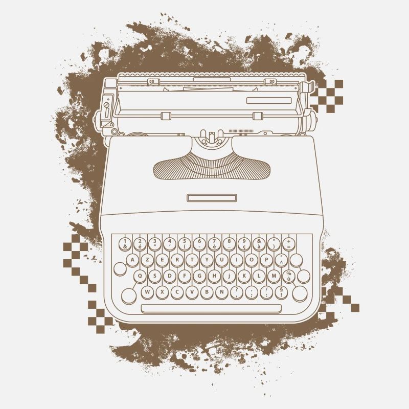 Machine à écrire Azerty