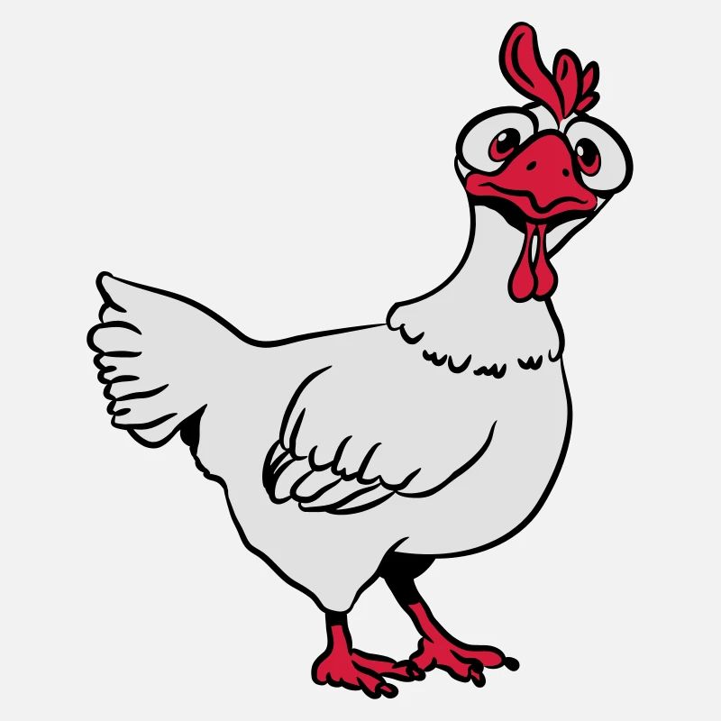 Stupid funny chicken