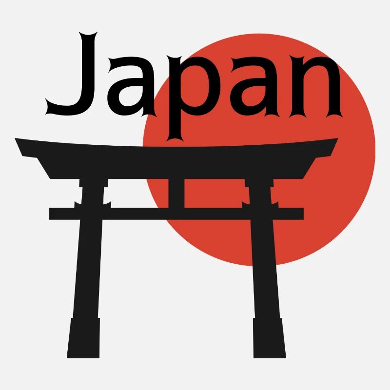Japon avec conception d’arrière-plan de porte