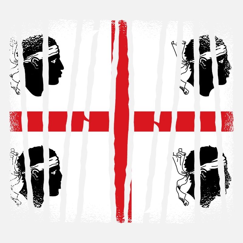 Drapeau de la Sardaigne Drapeau sarde Drapeau de la Sardaigne