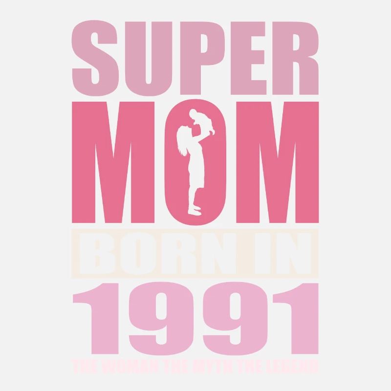 Mama Geburtstag 1991 | Super Mom