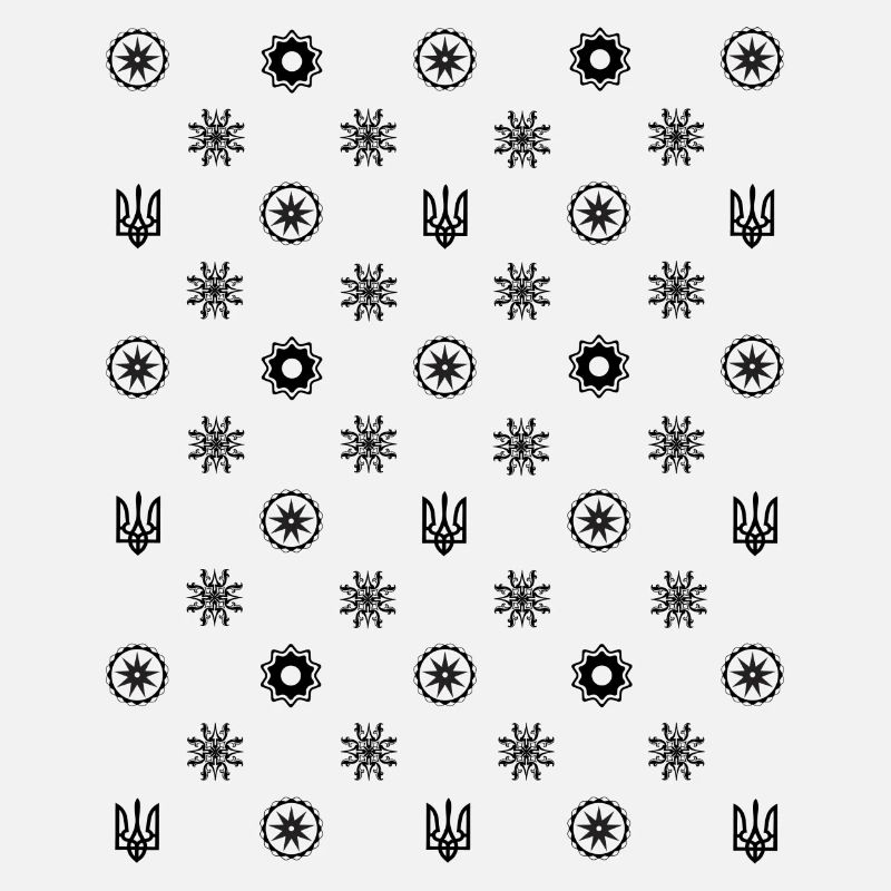 Ukraine Trysub_Repeated Symbols Pattern