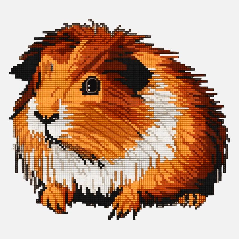 Guinea pigs in beautiful 8 bit graphics