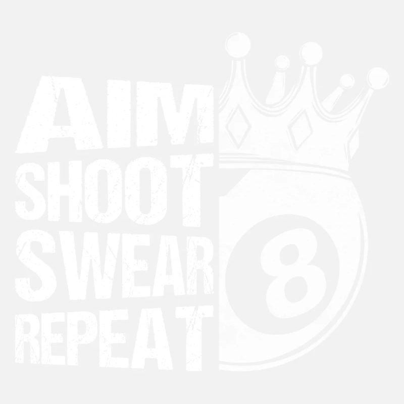 Aim Shoot Jurer Répéter Billard Snooker PoolBilliar