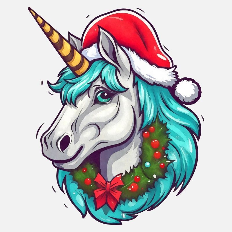 Licorne pour Noël