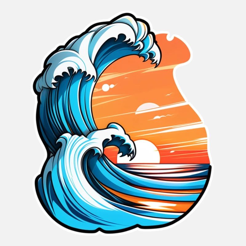 Wave - Sommer - Urlaub