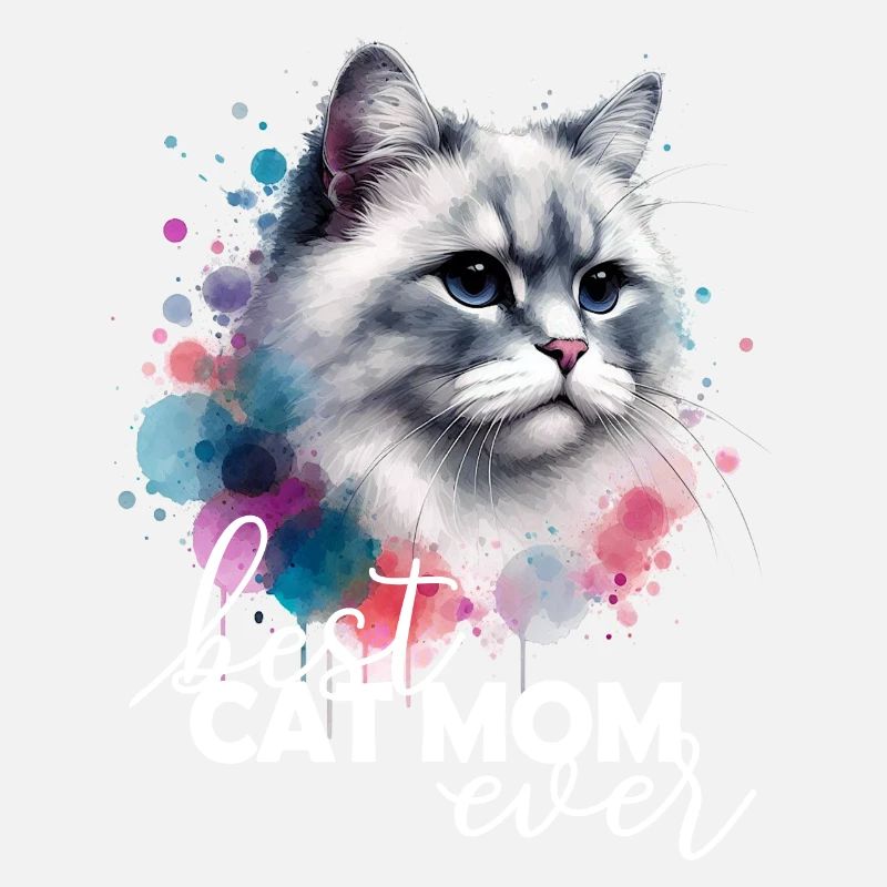 Beste Katzenmama Katzenspruch