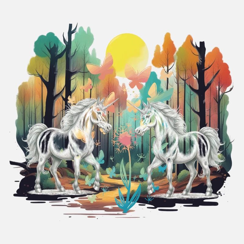 Forest Forest Dwellers Unicorns Unicorns Mythical Creatures