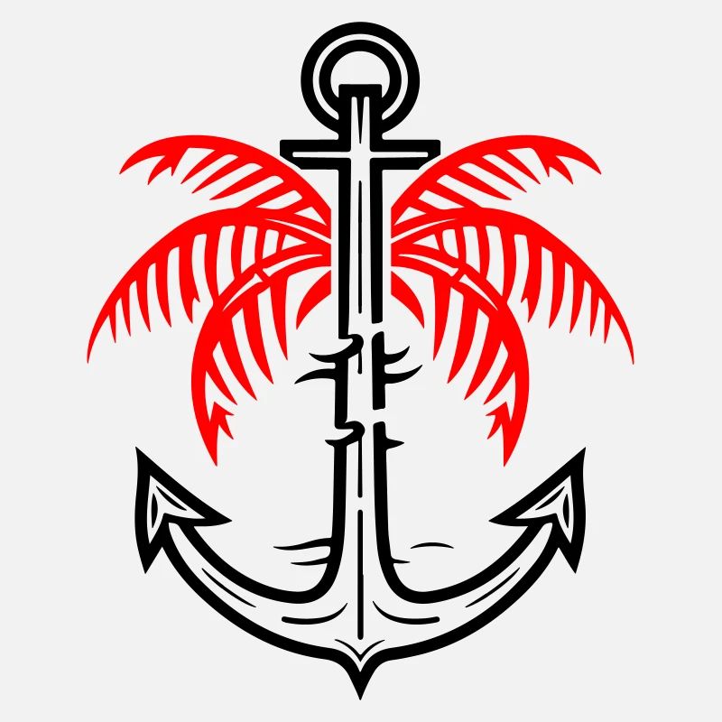 Palme Anker Symbol