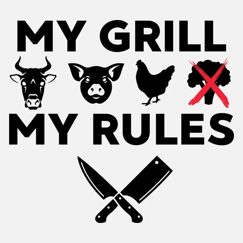 Mon grill mes règles - pas de légumes