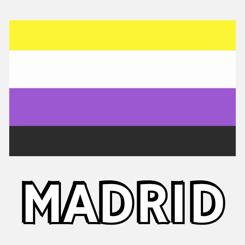 Non binary Pride Flag Madrid