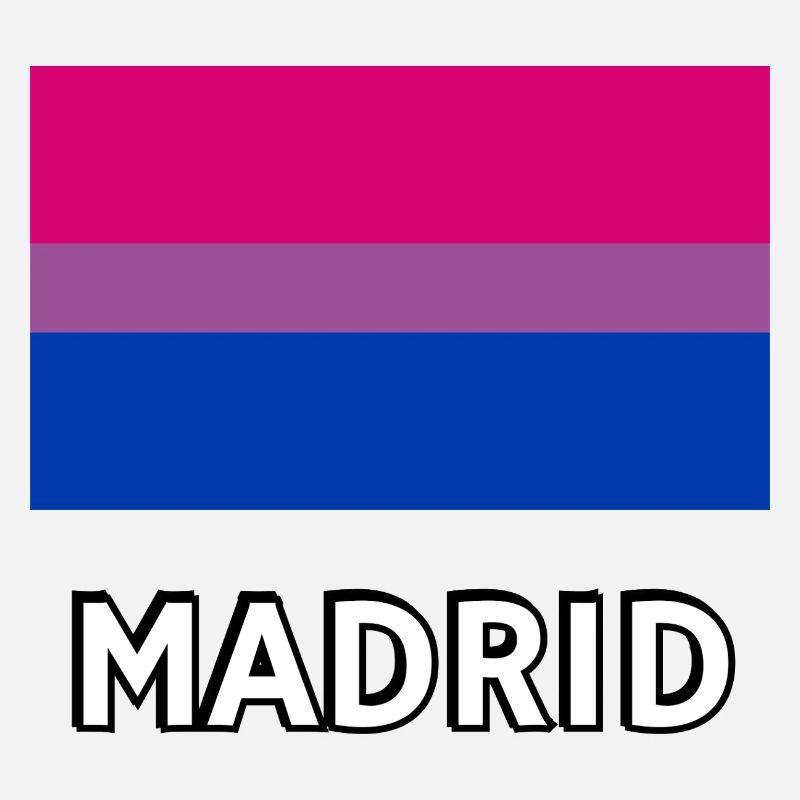 Bi Pride Flag Madrid