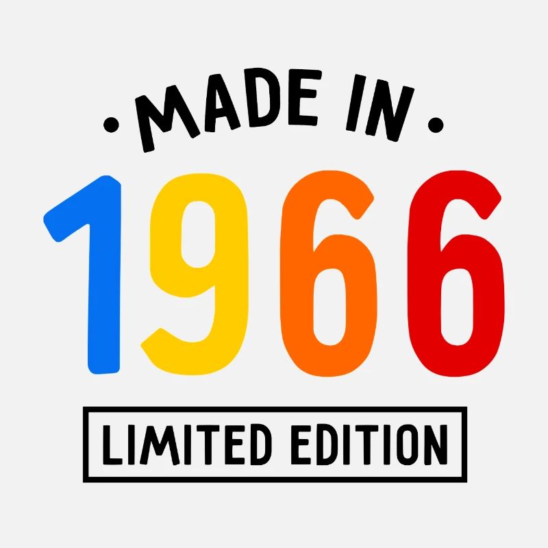 Fabriqué en 1966 - Edition limitée - Année de naissance