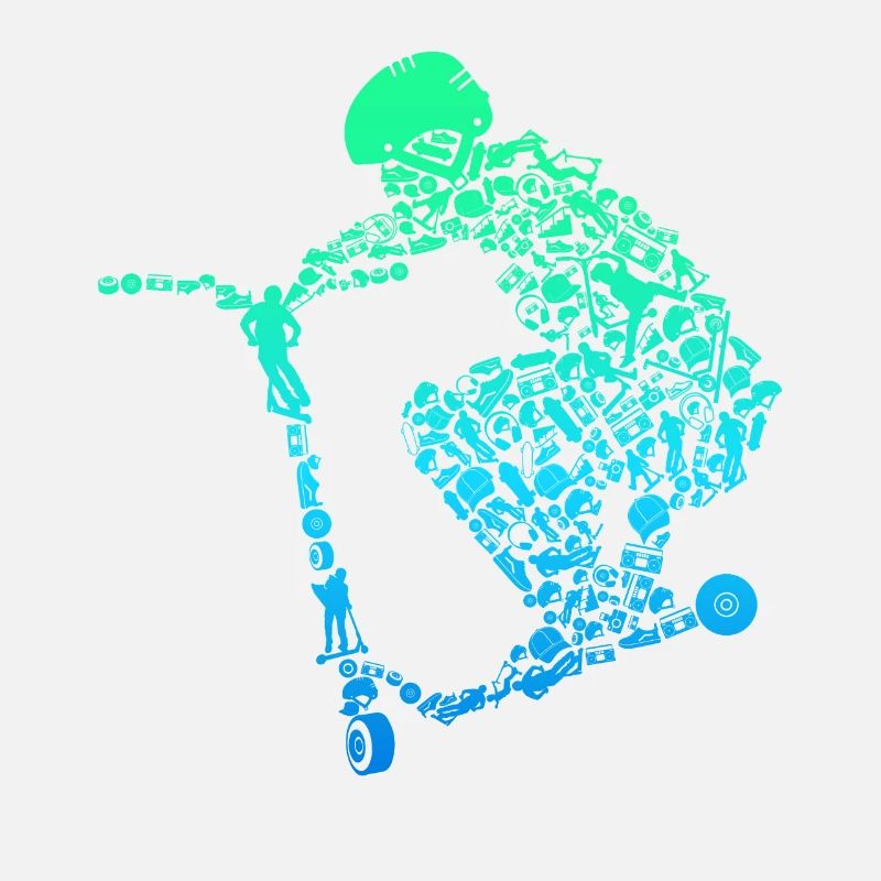 Scooter Roller Stunt Geschenk Jungen Kinder