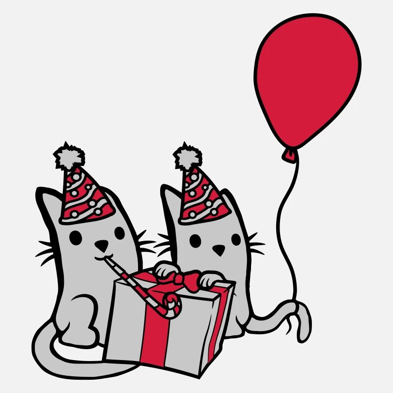 Anniversaire Chats 2 Amis