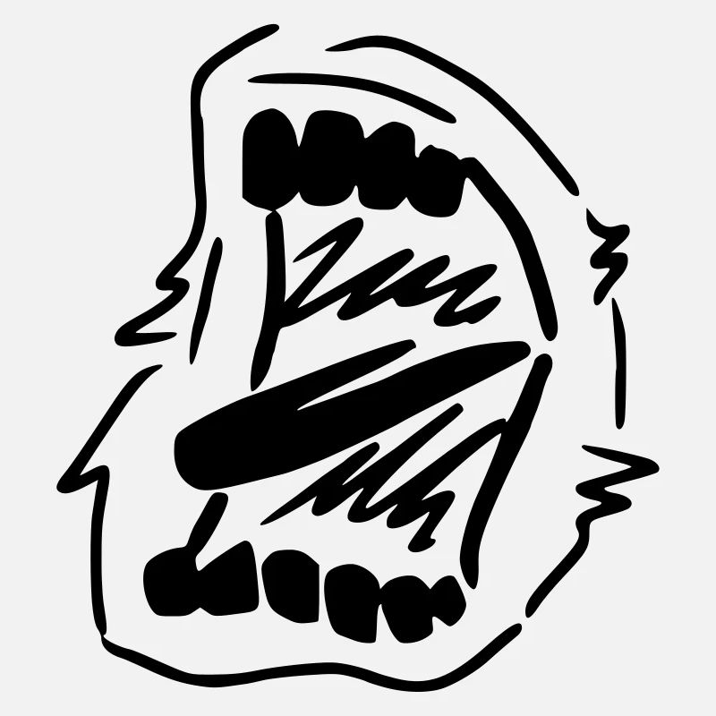 Crier la bouche