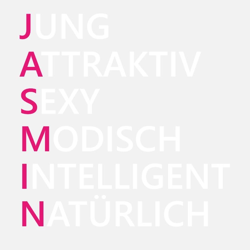 Jasmin Name Geschenk