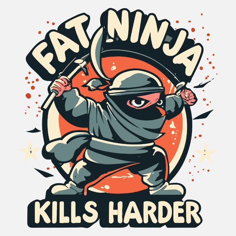 Fetter Ninja tötet härter
