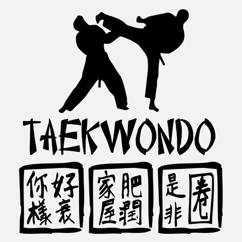 Taekwondo fighting