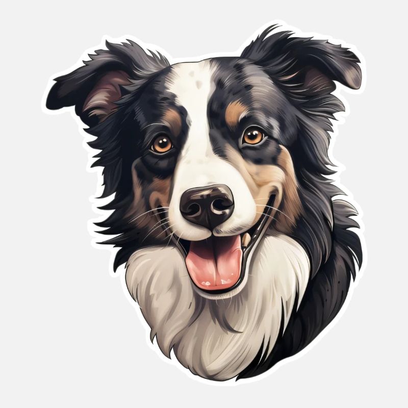 Border Collie Kopf