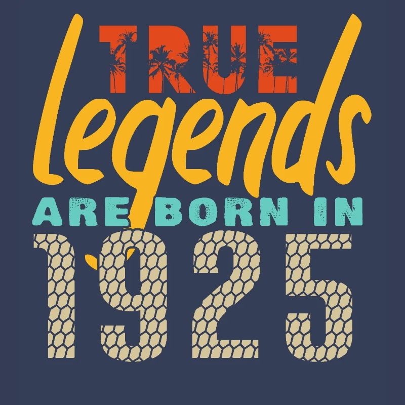 vintage 1925 Code barre 1925: Année 2025.