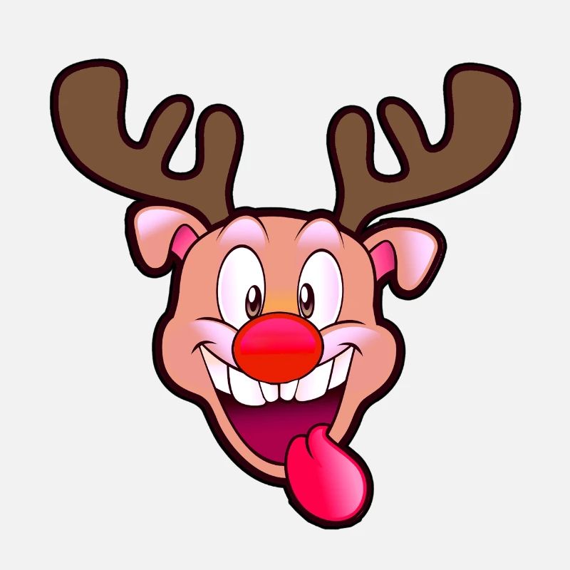 Rudolf renne du pere noel version cochon