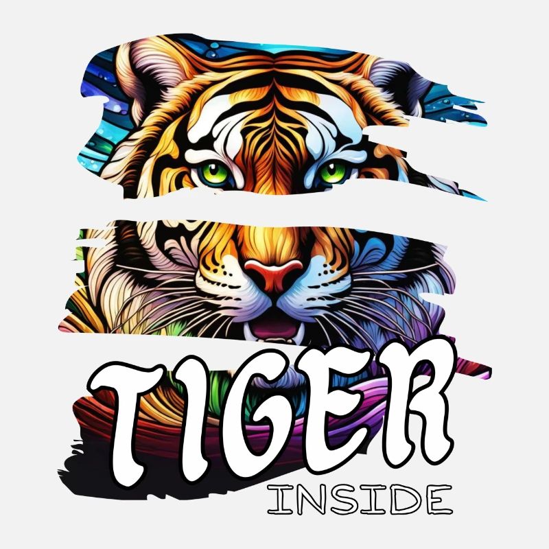 Tiger inside.