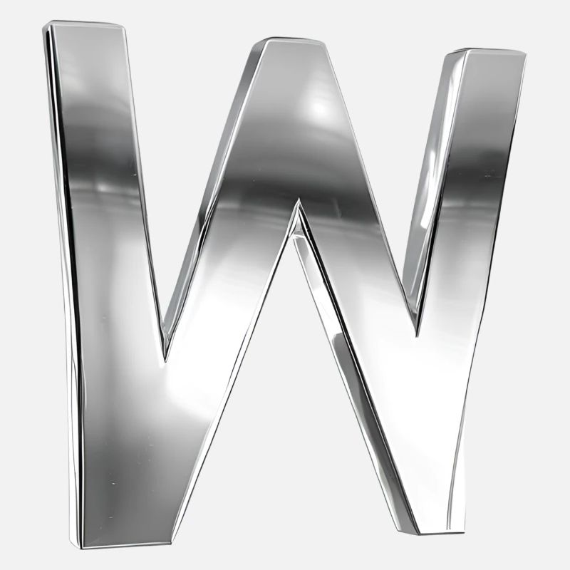 Chrome ,, W " Metallic