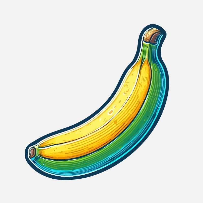 Banane contrasté