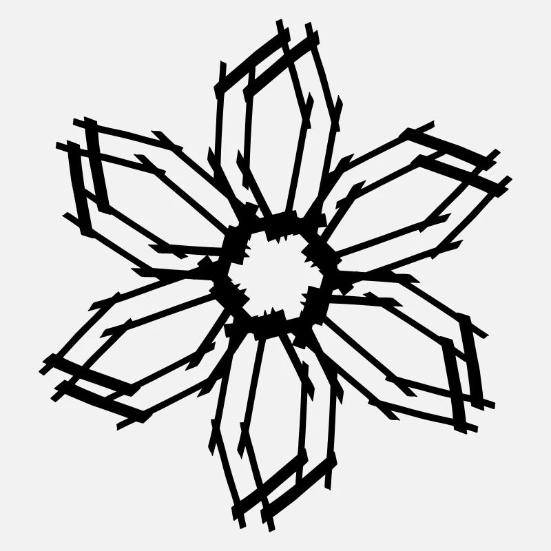 mandala blume windrad